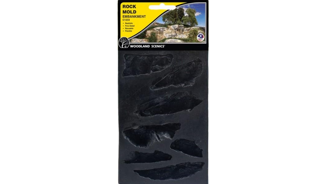 Woodland Scenics Rock Mold-Embankments