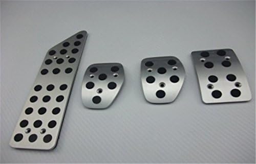 Ushopkins MT Pedal Accelerator Brake Clutch Pad Brake Foot Rest Clutch Pedals For Peugeot 508 C5