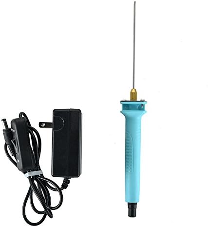 Foam Cutter Electric Cutting Machine Pen Tools Kit, 100-240V/15W Craft Hot Knife 10CM Styrofoam Cutting Pen with Electronic Voltage Transformer Adaptor from LeatherDIY