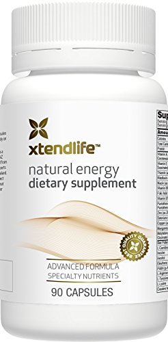 Xtend-Life Natural Energy Dietary Supplement. Energy Supplement with Bee Pollen (90 Capsules) Xtend-Life Natural Energy Dietary Supplement. Energy Supplement with Bee Pollen (90 Capsules)
