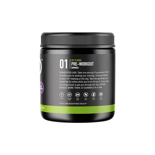 AXO NUTRITION, PRE-WORKOUT ENERGY GUMMIES, WATERMELON FLAVOR, 75 GUMMIES, 1 COUNT CAFFEINE, ALPHA GPC, B12, CHROMIUM PICOLINATE, L-THEANINE, VEGAN, NON-GMO, NUT-FREE, GLUTEN-FREE