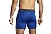 Mission Men's VaporActive Boxer Briefs (2 Pack), Charcoal/Royal Blue, Large