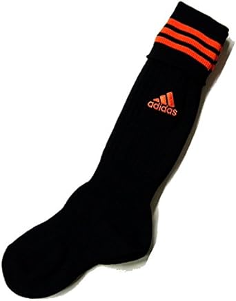 ａｄｉｄａｓ アディダス ３ストライプサッカーソックス カスタムオーダー ブラック オレンジ 19 21cm サッカー フットサル ボーイズ 通販 Amazon