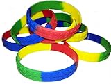 MinifigFans Building Blocks Bracelets Multi-Color - 12 Piece Bulk Party Pack