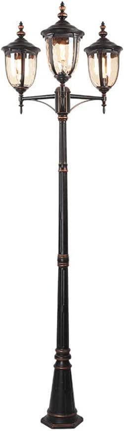 2.4M Tradicional al aire libre Luz de calle Farola 3 Veranda de luz