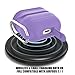 FONY Apple Airpods Case Cover Accessories Kits for AirPods 2 & 1 Charging Case – Waterproof Shock Resistant Protective Silicone Cover Skin with Carabiner (Purple)thumb 4