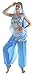 Seawhisper Genie Costume for Women Adult I Dream of Jeannie Princess Jasmine Aladdin Ladies