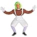 Morph Chocolate Factory Worker Costume, Chocolate Factory Costume Adult, Halloween Costumes For Men, Large