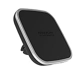 Wireless Charger, Nillkin 2-in-1 Qi Wireless Charging Pad and Car Mount Holder [with Car Air Vent Magnetic] for iPhone 6/6S/7/Plus - Black