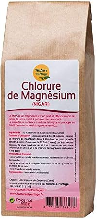 Chlorure de magnésium: Amazon.fr: HygiÃšne et Soins du corps