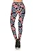 Leggings Depot Women's Ultra Soft Popular Best Patriotic American Fourth of July Printed Fashion Leggings (American Star, One Size (Size 0-12))