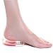 Silicone Heel Cups,KINGEVA Silicone Heel Pads for Bone Spurs Pain Relief Protectors of Your Sore or Bruised Feet .Can be Hand washable, Reusable( 1 pairs)
