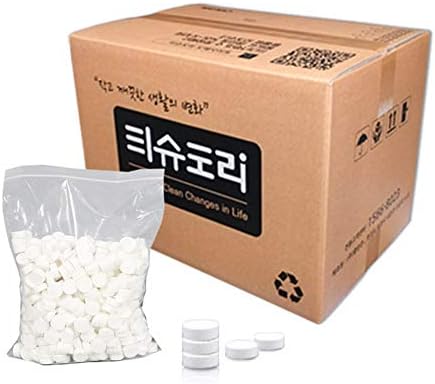 TISSUEDORI Compressed Coin Tissue | Bulk Wet Tissue for Home, Party, Catering, Indoor, Outdoor, Restaurant, Company | Including Free Portable Tissue Case (9000pcs)