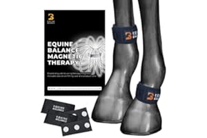 Magnetic Leg Bands for Horses. Equine Balance Magnetic Therapy Pastern Wraps for Horses and Ponies. Neodymium magnets for hoo