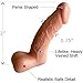 OptiSex Miracle Mini Kinky Cock for Men and Women, Sex Toy 3 In, ASSORTED COLORS