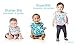 Bumkins Waterproof SuperBib, Gray Chevron (6-24 Months)