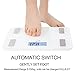 Eqoba Digital Bluetooth Smart Scale & Body Fat Monitor - 8 Precision Body Composition Measurements - Body Fat, BMI & More