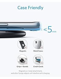Anker Wireless Chargers Bundle, PowerWave Pad & Stand 10W, Compatible iPhone 11, 11 Pro, 11 Pro Max, XS Max, XR, XS, X, 8, 8 Plus, 10W for Galaxy S10 S9 S8, Note 10 Note 9 (AC Adapter Not Included)
