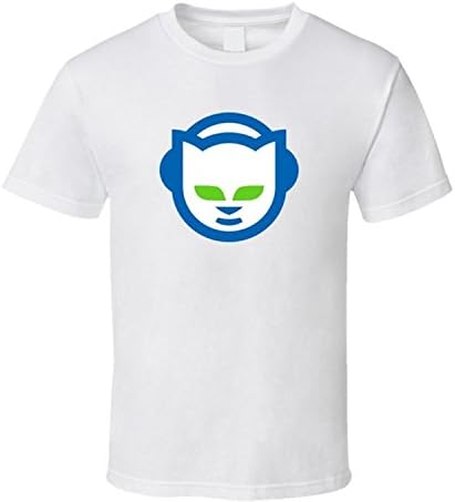 Lianfa Napster Fan Open Internet Classic Tech Logo Wired Magazine T Shirt