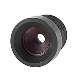 uxcell Replacement Black CCTV Box Camera 8mm Focal Length Board Lens F1.6