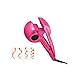 Huluwa Curling Iron Ceramic Hair Curler Fashion Automatic Roller Wave Curl Machine, Pink