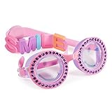 Swimming Goggles For Girls - Be Happy Kids Swim Goggles By Bling2o (Wink Pink)