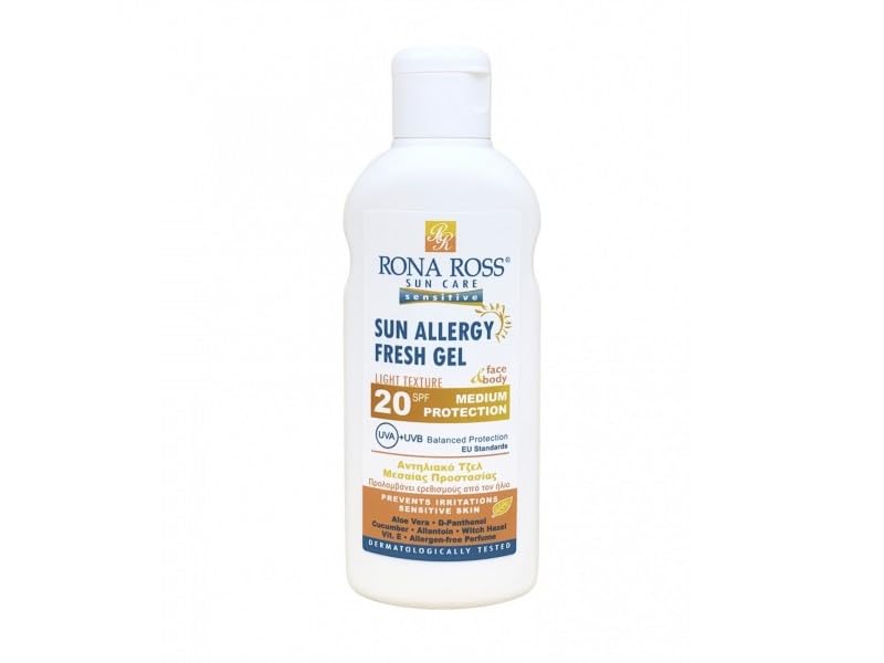 Rona Ross - Sun Care - Sun Allergy Fresh Gel - SPF 20 - MEDIUM PROTECTION