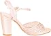Cambridge Select Women's Open Toe Crystal Rhinestone Chunky Block High Heel Dress Sandal,10 B(M) US,Champagne Glitter