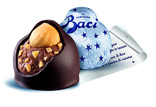 BACI ORIGINAL DARK | FINE DARK CHOCOLATE TRUFFLE WITH HAZELNUTS | 4.4OZ EACH BAG – PACK OF 4