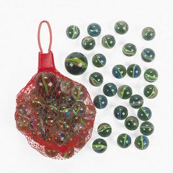 Marbles: Glass: Set of Forty & Shooter
