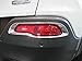 GOOACC ABS Chrome Rear Fog light lamp Cover Trim Fits Jeep Cherokee 2014 2015