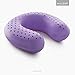 MALOUF Z Zoned Dough Memory Foam Infused with Real Lavender Essential Oil-Travel Neck Aromatherapy Pillow, Dorm Room Essentials