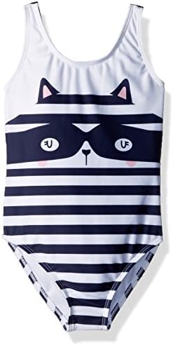 Gymboree Toddler Girls' 1-Piece Swimsuit Raccoon