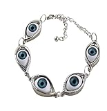 CA Mode Women's Boho Style Eyes Eyeballs Retro Bracelet
