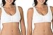 Fruit of the Loom Women's Plus Size Front Close Builtup Sports Bra, White