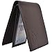 HOPSOOKEN RFID Leather Bifold Wallets Women Men Flipout Slim ID Wallet Trifold (Coffee (MID))