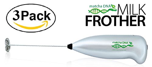 UPC 635648779898, MatchaDNA Handheld Electric Milk Frother (Wavy - 3 PACK)