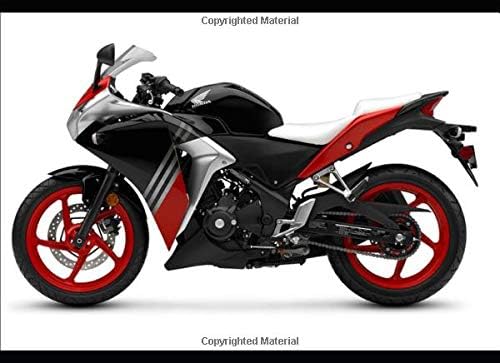 customized Honda CBR250R: 120 pages with 20 lines you can use as a journal or a notebook .8.25 by 6 inches.