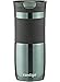 Contigo SnapSeal Vacuum-Insulated Stainless Steel Travel Mug, 16-Ounce, Greyed Jade