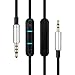 Cordable Replacement Audio Cable for Bowers & Wilkins P5 Headphones – Cordable Renewal Audio Lead for P5 P7 Headphones with Remote and Mic for iOS