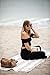 Sand Free Beach Towel with Canvas Travel Bag - Soft and Quick Dry Microfiber Beach Towel in Classic Cabana Stripe (Extra Large XL) Packable and Compact The Ideal Oversized Travel Towel for Any Trip