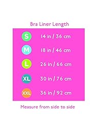 Recubrimiento de sostén antibacteriano de bambú y algodón (3 unidades), previene irritaciones y sarpullidos, M, napolitano