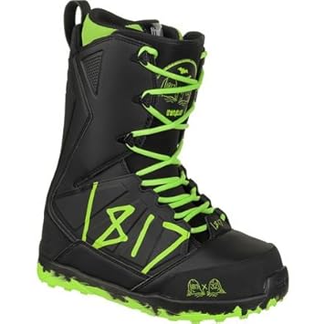 green snowboard boots