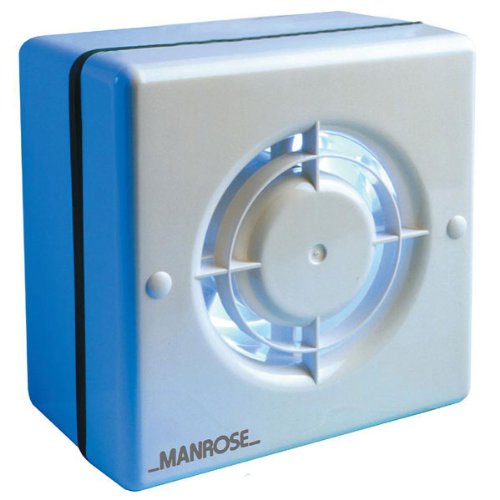 Manrose WF120T 120mm Timer Pullcord Window Fan
