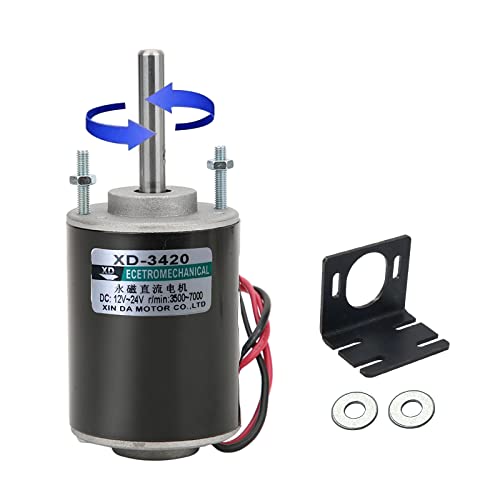 High Torque Dc Motor 12v 24v Permanent Magnet Motor Mini Dc Motor Diy