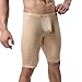 YUFEIDA Men's Compression Half Tights Leggings Sheer Swimwear Shorts Trunks Pant