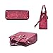 MMK Collection Fashion Packlock Handbag(7103) ~ Signature fashion Designer Purse~ Perfect & Women Satchel Purse(7103) (MA-021006 Cognac)