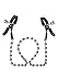 CalExotics Nipple Play Silver Beaded Nipple Clamps