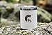 Coal Creek Supply Stainless Steel Vacuum Insulated Tumbler with Lid (White)