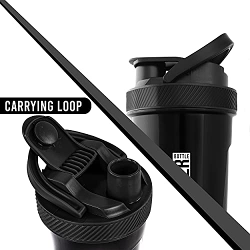 Utopia Home 2Pack Shaker Bottle 24 Ounce Protein Shaker Bottle for